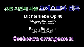 Schumann Dichterliebe 1 quotIm wunderschönen Monat Maiquot Orchestra [upl. by Dorinda]