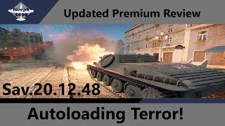 War Thunder Updated Premium Review SAV201248 An Autoloading Menace [upl. by Asserac]