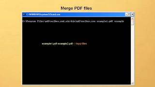 Merge and split PDF files by VeryPDF PDF Toolbox Command Line [upl. by Congdon509]