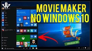 MOVIE MAKER NO WINDOWS 10 SAIBA COMO INSTALAR EM 1 MINUTO [upl. by Atniuqal]