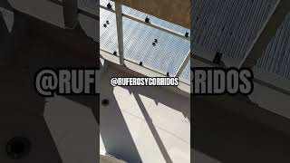 TPO roof install commercialroofing ruferosycorridos construction construccion hardwork roofing [upl. by Airrat]