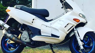 Gilera runner 180 build vid 3 [upl. by Acenes]