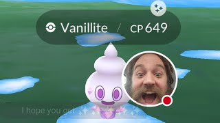 2 SHINY  Vanillite Spotlight Hour  Shiny Hunt  LIVE  Pokemon GO [upl. by Alvis148]