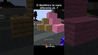 hoje o bedwars ta meio diferente pt 7 Minecraft minecraftmeme [upl. by Akiemehs]