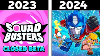 SQUAD BUSTERS ALL ANIMATION 20232024 squadbusters [upl. by Yxor]