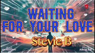 WAITING FOR YOUR LOVE  STEVIE B  Covered By  Alicia Ali [upl. by Hertberg]