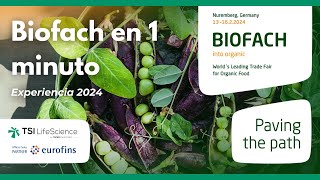 Biofach 2024 en 1 minuto [upl. by Nodnarb]