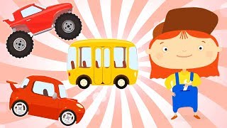 A bus cartoon for kids Animation compilation A family cartoon [upl. by Ahsieni]