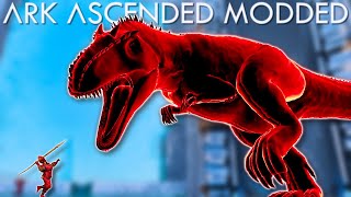 Unique Dino Mass Taming amp Reaver Set Armor Farming Ark Omega Ascended Mod E42 [upl. by Ahsaei628]