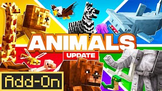 Animals AddOn  Official Minecraft Marketplace Trailer [upl. by Convery]