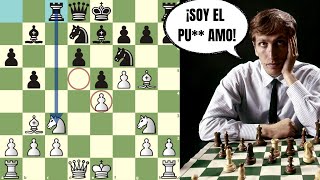 😎 El AMO y SEÑOR de la SICILIANA NAJDORF Byrne vs Fischer Interzonal Sousse 1967 [upl. by Orgell]