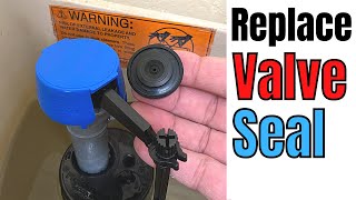 Fix it Yourself Replace the Fluidmaster 400 Valve Seal for Beginners  Basic Life Skills [upl. by Armahs767]