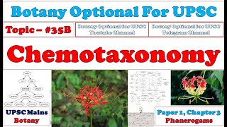 Chemotaxonomy II Definition II Chemotaxonomy of Medicinal Plants II Chemotaxonomy in Botany [upl. by Asselim]