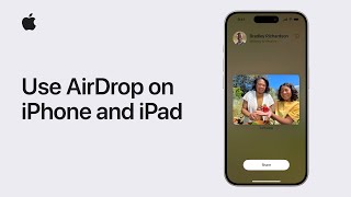 How to use AirDrop on your iPhone or iPad  Apple Support [upl. by Holsworth975]