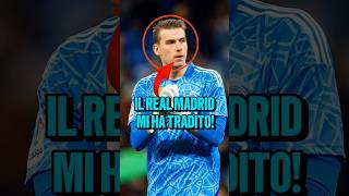 Il Real Madrid ha tradito Lunin😢💔 calcio [upl. by Hailat]