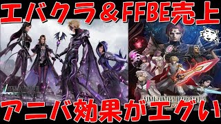 【FF7EC＆FFBE】アニバ効果で売上は⁉FFBE＆エバクラの８～９月売上！20249月中旬までの売上ampその他スクエニアプリ売上比較 雑談【Final Fantasy BRAVE EXVIUS】 [upl. by Yelraf522]