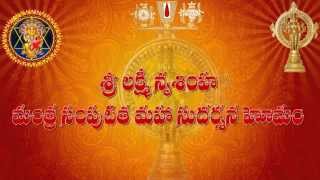 Sri Lakshmi Narasimha Mantra Samputita Maha Sudarshana Homam Part1 [upl. by Baker]