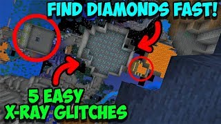 5 WORKING Minecraft 114 XRay Glitches THESE XRAY GLITCHES WILL FIND YOU DIAMONDS [upl. by Arim]