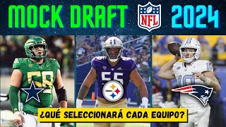 MOCK DRAFT 2024  ¿Qué seleccionará cada equipo [upl. by Mehs735]