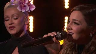 The Voice 2016 Alisan Porter and Christina Aguilera Finale Youve Got a Friend [upl. by Caves]