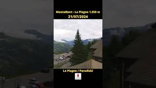 La Plagne  Paradiski ⏩ Timelapse 32 jours [upl. by Assir]