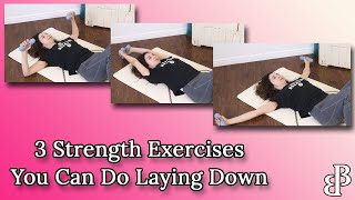 3 Weight Bearing Exercises You Can Do on the Floor  Exercises for Osteoporosis [upl. by Auqemahs]