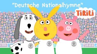 Die deutsche Nationalhymne  Tirili  Kinderlieder zum Mitsingen [upl. by Norine]