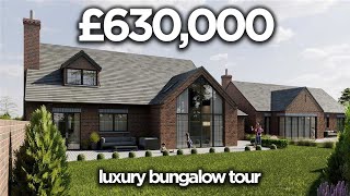 Inside a £630000 new build bungalow full property tour [upl. by Atinel109]