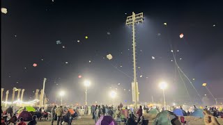 Sharjah Basant Festival 2024Kites FestivalBasant Night🪁🪁🪁 [upl. by Nnayrb]