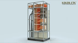 How to assemble outgoing form 3b4b feeder connection  modular switchboard enclosure [upl. by Hodges]