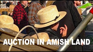 AUCTION in AMISH LANDBart Township Fire Co Building Supply Craft amp Book MUD SALE Lancaster [upl. by Trudi]