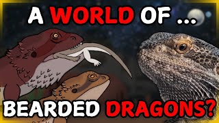 A World of ONLY Bearded Dragons  Orbis Pogona Bearded Dragon Seedworld [upl. by Foah177]