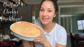 Buffalo Chicken Dip Recipe [upl. by Aihsenot]