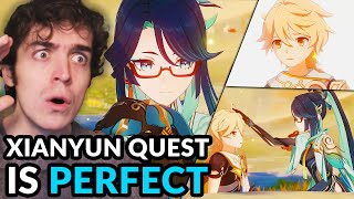 GENSHINS GREATEST STORY QUEST  Genshin Impact 44 Coud Retainer Xianyun Story Quest FULL REACTION [upl. by Rola]