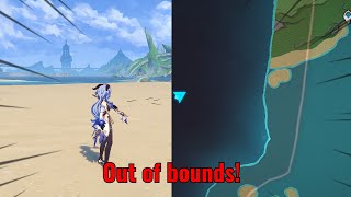 How to do the out of bounds glitch in Genshin Impact 40 PC ONLY PATCHED [upl. by Luebke]