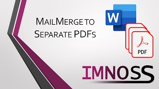 Mail Merge to Separate PDFs with Custom File Names and Folder Locations No Plugin Needed [upl. by Philemon]