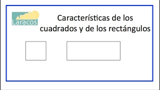 Caracteristicas de cuadrados y rectangulos [upl. by Atikin]