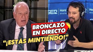 🔥 Margallo se abalanza contra Iglesias en la SER harto de insultos quot¡Estás mintiendo otra vezquot 🔥 [upl. by Nomelc103]