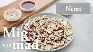 Nachos af æbler med chokolade og peanutbutter  Vanløse Blues [upl. by Auoy]