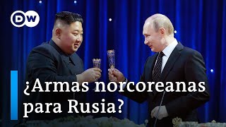 Corea del Norte emerge como posible aliado armamentístico de Moscú [upl. by Trevlac599]