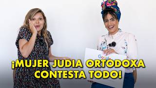 quotPor esto las JUDÍAS ORTODOXAS tenemos MUCHOS HIJOSquot  Mujer judía ortodoxa responde todo [upl. by Ajnek674]