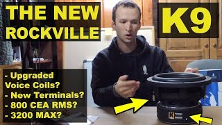 The Best 99 Subwoofer is Back Updated Rockville K9 V2  Review [upl. by Aniled]