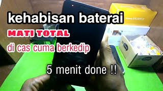 HP tidak bisa di charge kehabisan baterai  solusi HP mati total karena kehabisan baterai [upl. by Ynnhoj949]