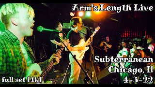 Arms Length Live 4k  Subterranean Chicago Il 4322 [upl. by Fania899]