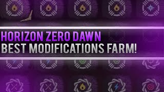 Horizon Zero Dawn Cách farm kinh nghiệm tiền và modification tím [upl. by Blim823]