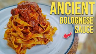 How to Make ANCIENT BOLOGNESE SAUCE Recipe like a Great Grandmother from Bologna [upl. by Drew976]