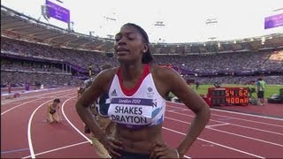 400m Hurdles  Womens Full Heats  London 2012 Olympics [upl. by Glennon]