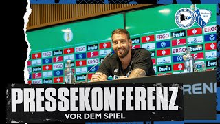 DFBPokal VfL Bochum Die Pressekonferenz vor dem Spiel [upl. by Forward]