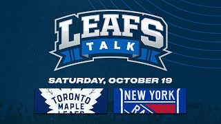 Maple Leafs vs Rangers LIVE Post Game Reaction  Leafs Talk [upl. by Ayt68]