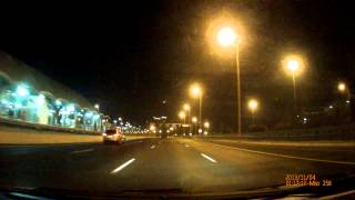 Driving In Israel pt 12 Entering Tel Aviv Ayalon South Highway [upl. by Hana216]